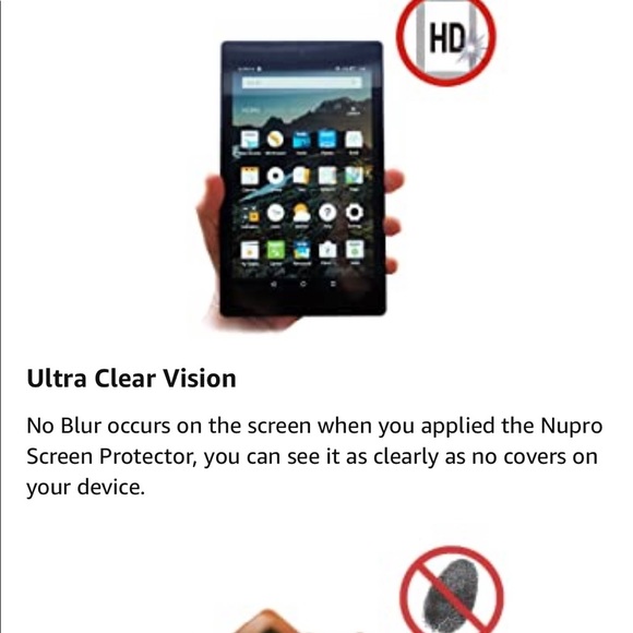 NuPro Clear Screen Protector - Picture 4 of 11